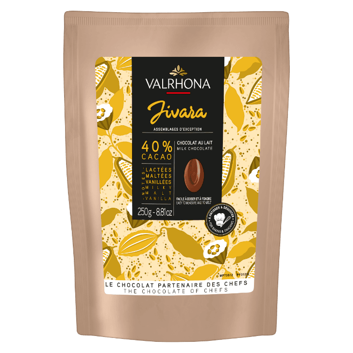 Valrhona Млечен Шоколад Живара 40% 250 г