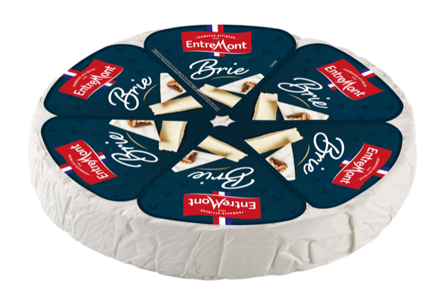 3d Brie pasteurisé 1kg entier Entremont