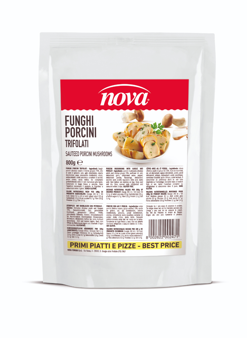 62303 BUSTA_PORCINI FUNGHI TRIFOLATI (PRIMI PIATTI E PIZZE - BEST PRICE)_800_gr@FPT_PP_B_80